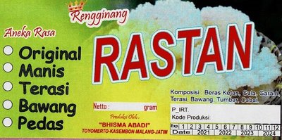 Trademark RASTAN