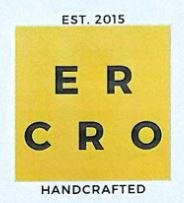 Trademark ERCRO HANDCRAFTED EST. 2015