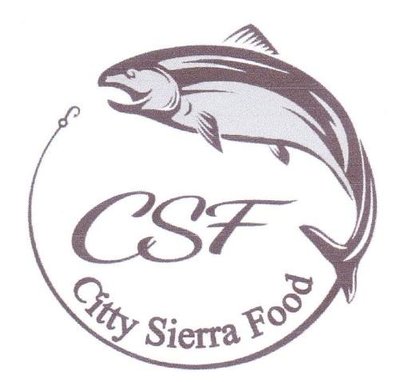 Trademark CFS Citty Sierra Food + logo