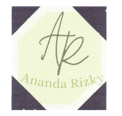 Trademark ANANDA RIZKY + LOGO