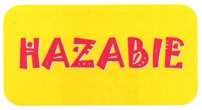 Trademark HAZABIE + LOGO
