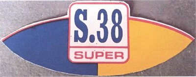 Trademark S.38 SUPER + LOGO