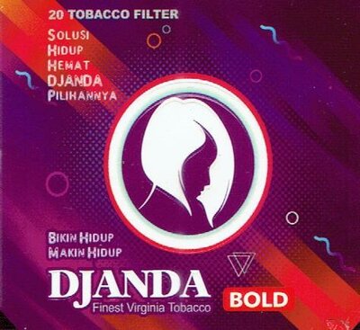 Trademark DJANDA BOLD + logo/lukisan