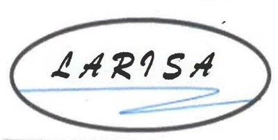 Trademark LARISA + Logo