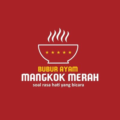 Trademark BUBUR AYAM MANGKOK MERAH + LOGO