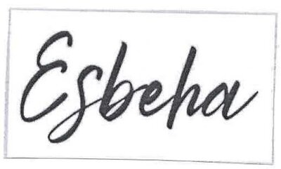 Trademark Esbeha + Logo