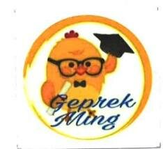 Trademark Geprek Ming + Logo