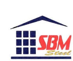 Trademark SBM STEEL + LOGO