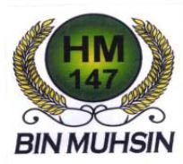 Trademark HM 147 BIN MUHSIN + LOGO