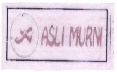 Trademark ASLI MURNI + LOGO