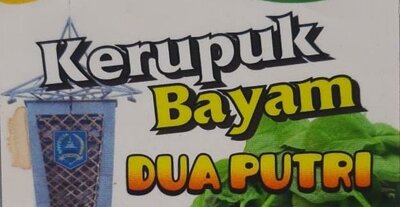 Trademark Kerupuk Bayam Dua Putri