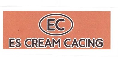 Trademark ES CREAM CACING + LOGO EC