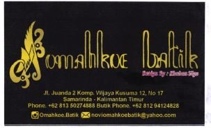 Trademark OMAHKOE BATIK + LOGO