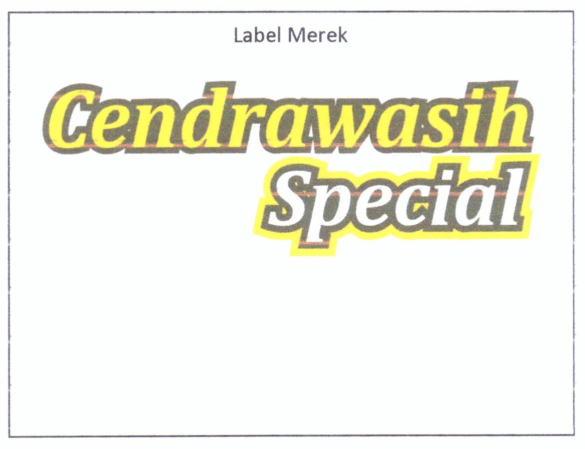 Trademark CENDRAWASIH SPECIAL