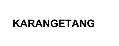 Trademark KARANGETANG