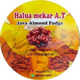 Trademark Halua Kenari Mekar A.T