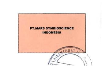 Trademark PT.Mars Symbioscience Indonesia