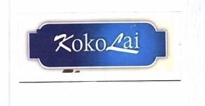 Trademark KOKOLAI + LOGO