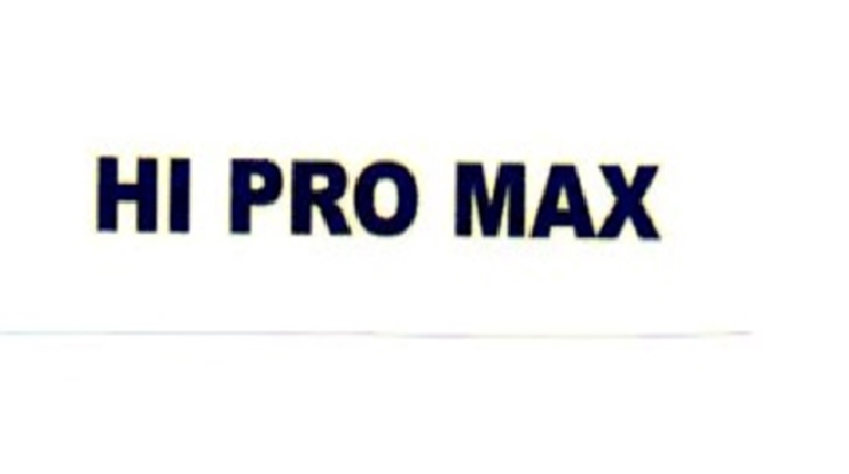 Trademark HI PRO MAX