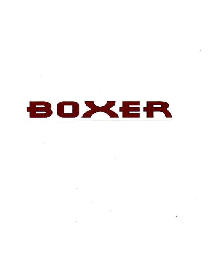 Trademark BOXER