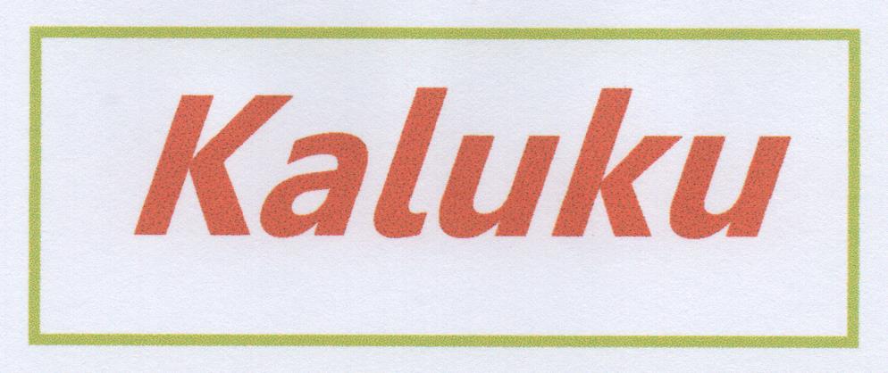 Trademark KALUKU