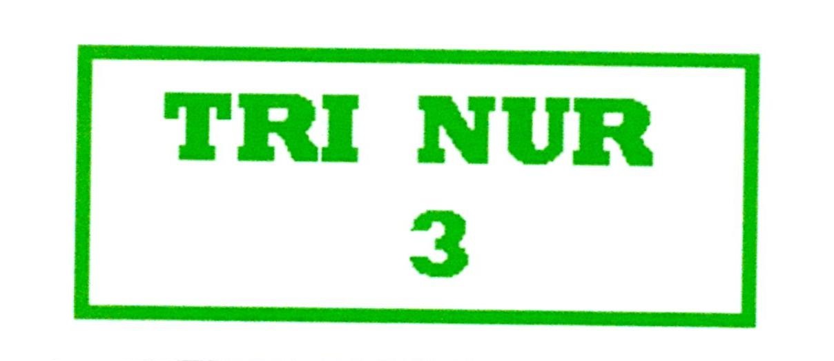 Trademark TRI NUR 3