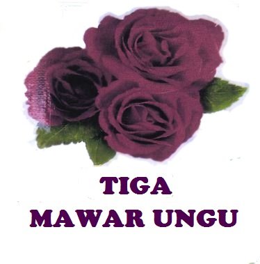 Trademark TIGA MAWAR UNGU + LOGO