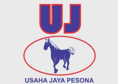 Trademark UJ Usaha Jaya Pesona + Logo