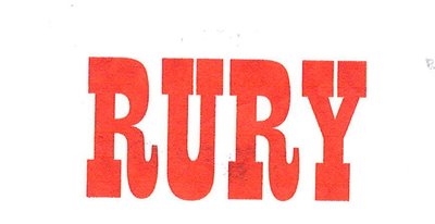 Trademark RURY