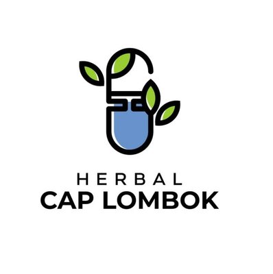 Trademark HERBAL CAP LOMBOK + LOGO