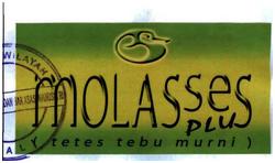 Trademark Logo & MOLASSES PLUS