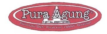 Trademark PURA AGUNG P-IRT NO. 206577101093 DIPRODUKSI OLEH : PERSH.KUE "LANNY" DENPASAR + LUKISAN