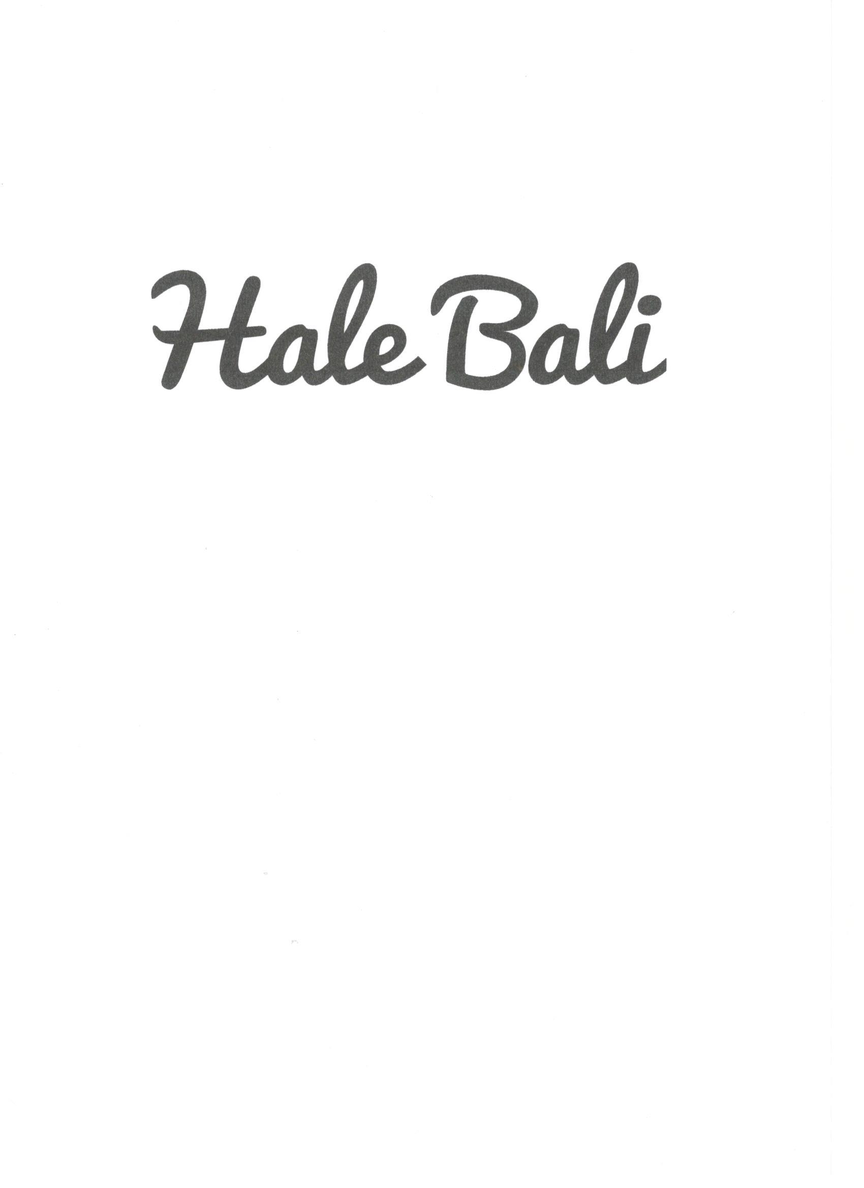 Trademark HALE BALI