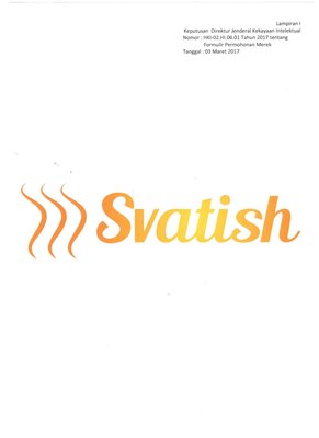 Trademark SVATISH