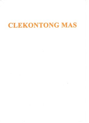 Trademark CLEKONTONG MAS