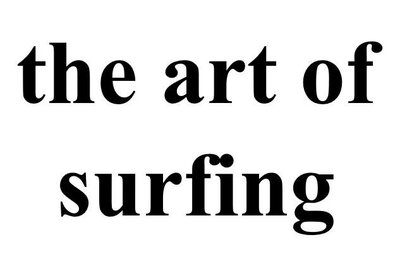 Trademark the art of surfing