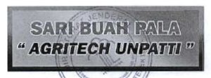 Trademark SARI BUAH PALA 'AGRITECH UNPATTI'