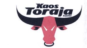 Trademark KAOS TORAJA Aryanion + LOGO