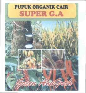 Trademark SUPER G.A - GREEN ANUGRAH + LUKISAN