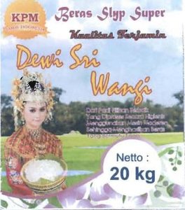 Trademark Dewi Sri Wangi