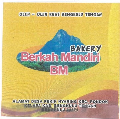 Trademark Berkah Mandiri BM Bakery