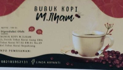 Trademark BUBUK KOPI M. ILHAM