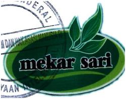 Trademark Mekar sari