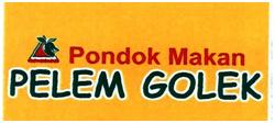 Trademark pondok makan palem golek