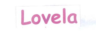 Trademark LOVELA