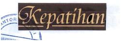 Trademark KEPATIHAN