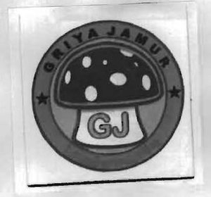 Trademark GRIYA JAMUR - GJ + LOGO