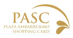 Trademark PASC PLAZA AMBARRUKMO SHOPPINGCARD