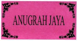 Trademark ANUGRAH JAYA