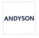 Trademark ANDYSON